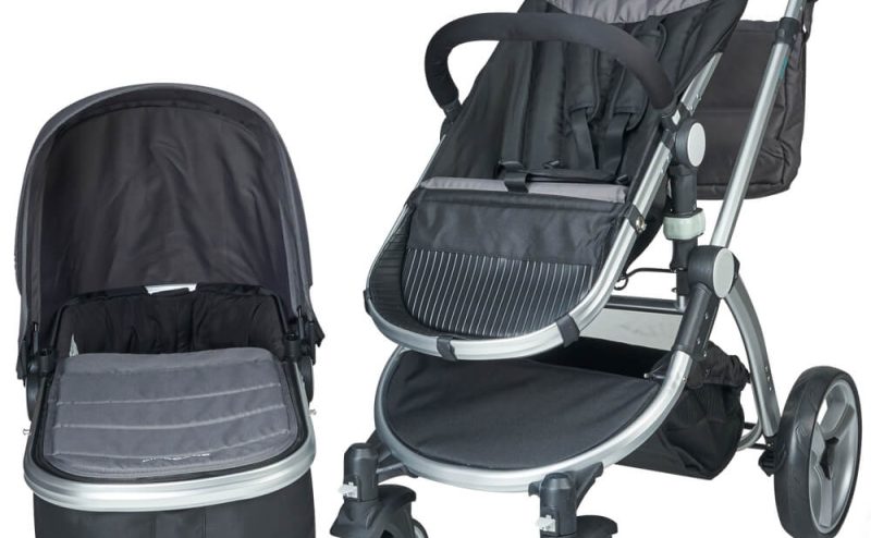 Carucior 2 in 1 Veneto gri Kidscare