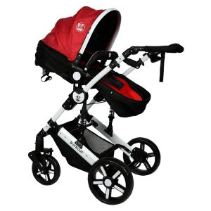 Carucior 2 in 1 reversibil  0-36 luni X2 Red