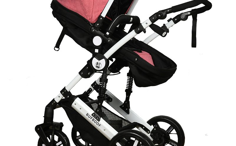 Carucior 2 in 1 reversibil X-2 Plus Buf Boof Rosu deschis 0-36 luni