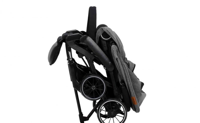 Carucior cu pliere compacta Combi Japonia CFS Dark Grey