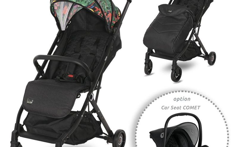 Carucior pentru nou-nascut Myla tip troller tropical flowers