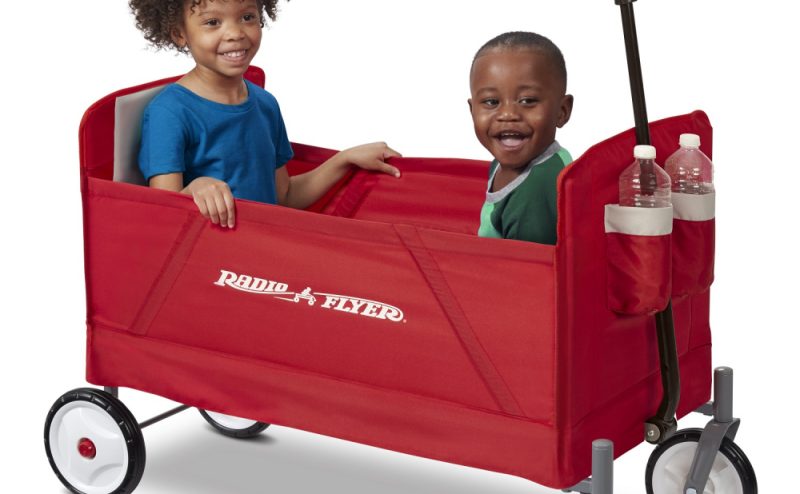 Carucior pliabil de tractat Radio Flyer EZ Fold Wagon