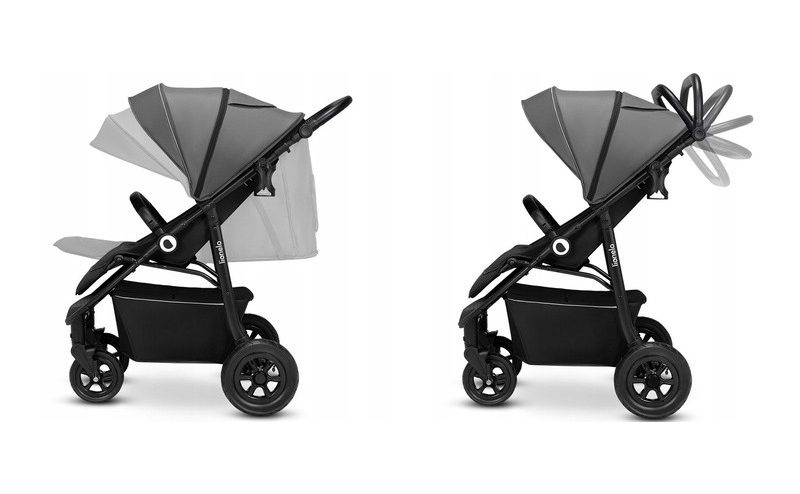 Carucior sport Lionelo Natt 0 - 22 kg Gri