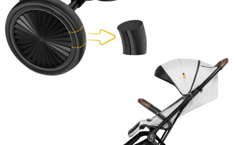 Carucior sport pliabil Skiddou Espoo Normandic Dream ultracompact pentru calatorii Gri