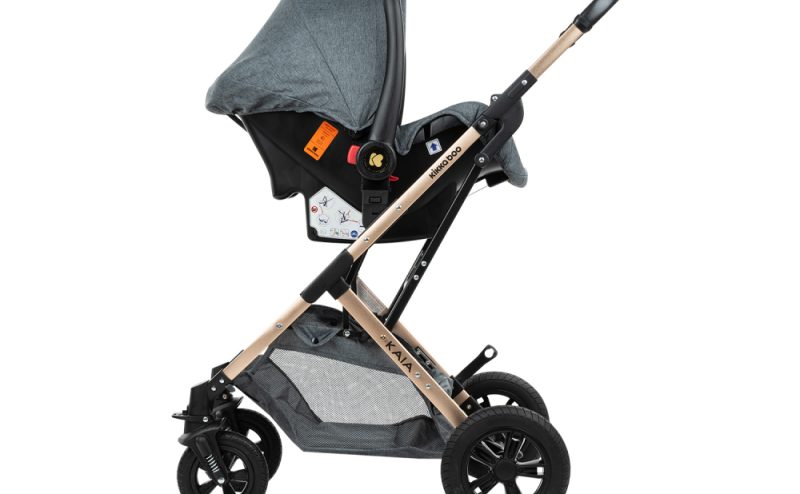 Carucior transformabil 3 in 1 KikkaBoo cu sezut reversibil