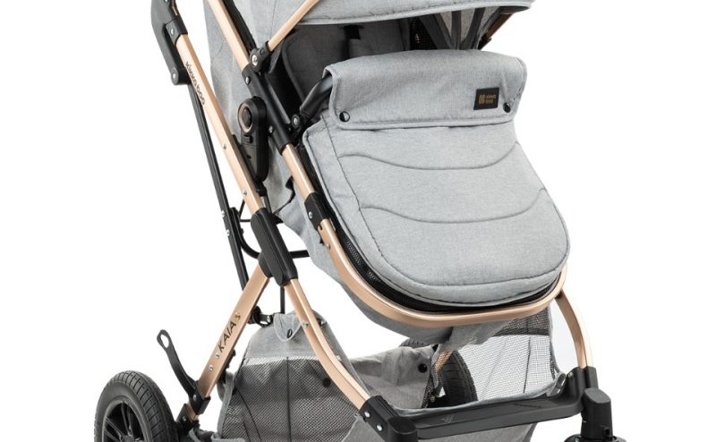 Carucior transformabil 3 in 1 KikkaBoo cu sezut reversibil