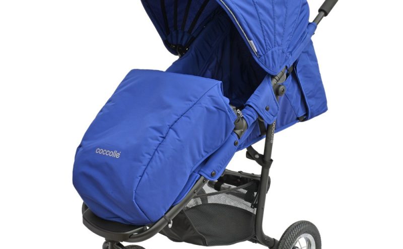 Carucior sport Coccolle Micio cu 3 roti Albastru