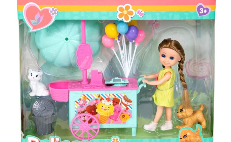 Set de joaca papusa Belissa